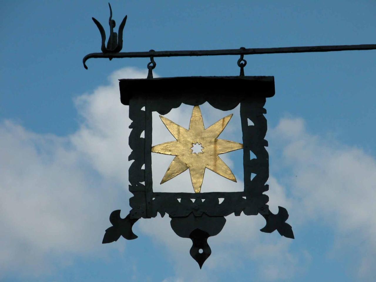 Gasthof-Landhotel-Metzgerei Zum Stern Rudenau Buitenkant foto